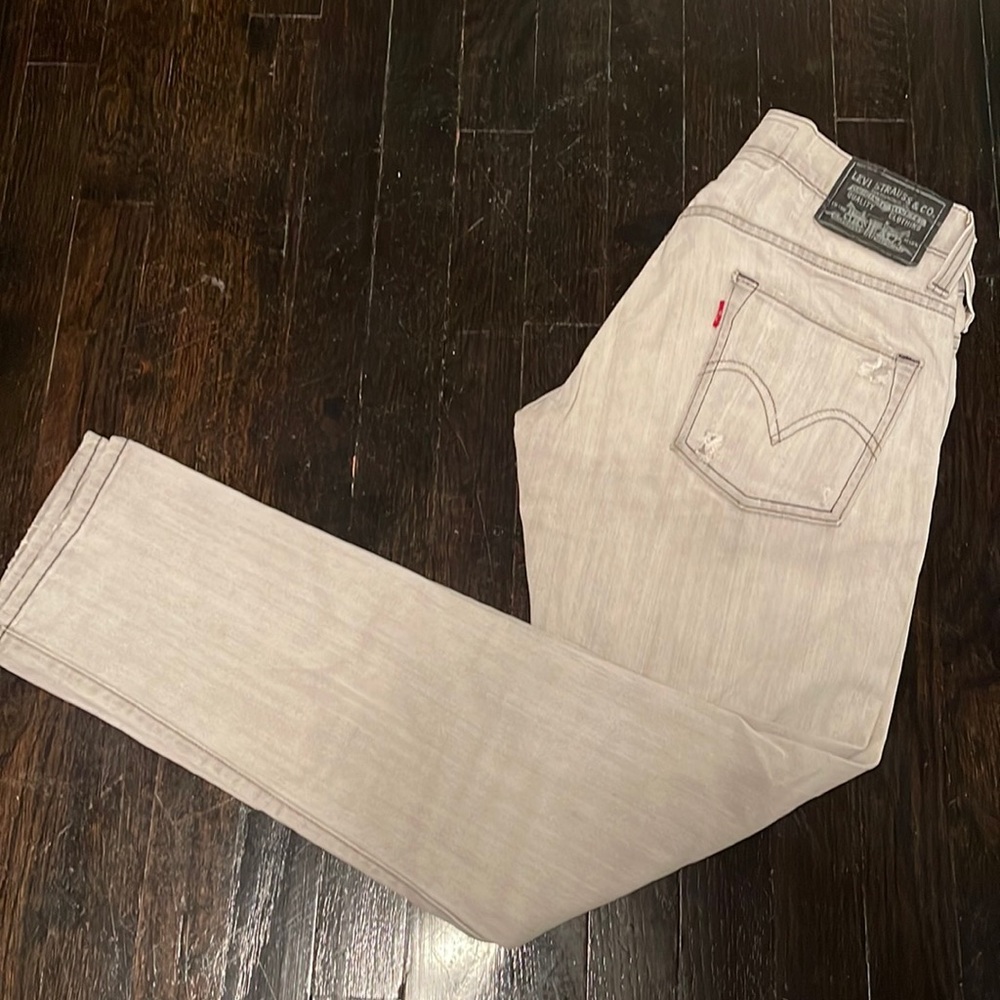 BUNDLE-TWO Pairs of Men's Levi's Skinny Jeans-Dark & Light Washes, Size 29